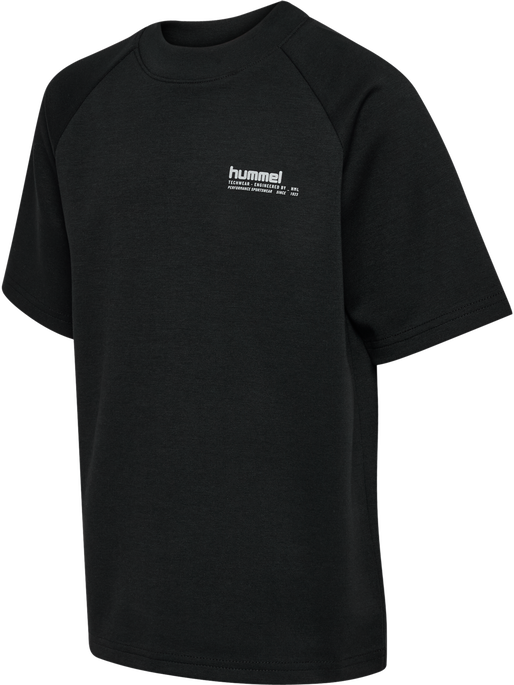 hmlJR TECH LOOSE T-SHIRT, BLACK, packshot