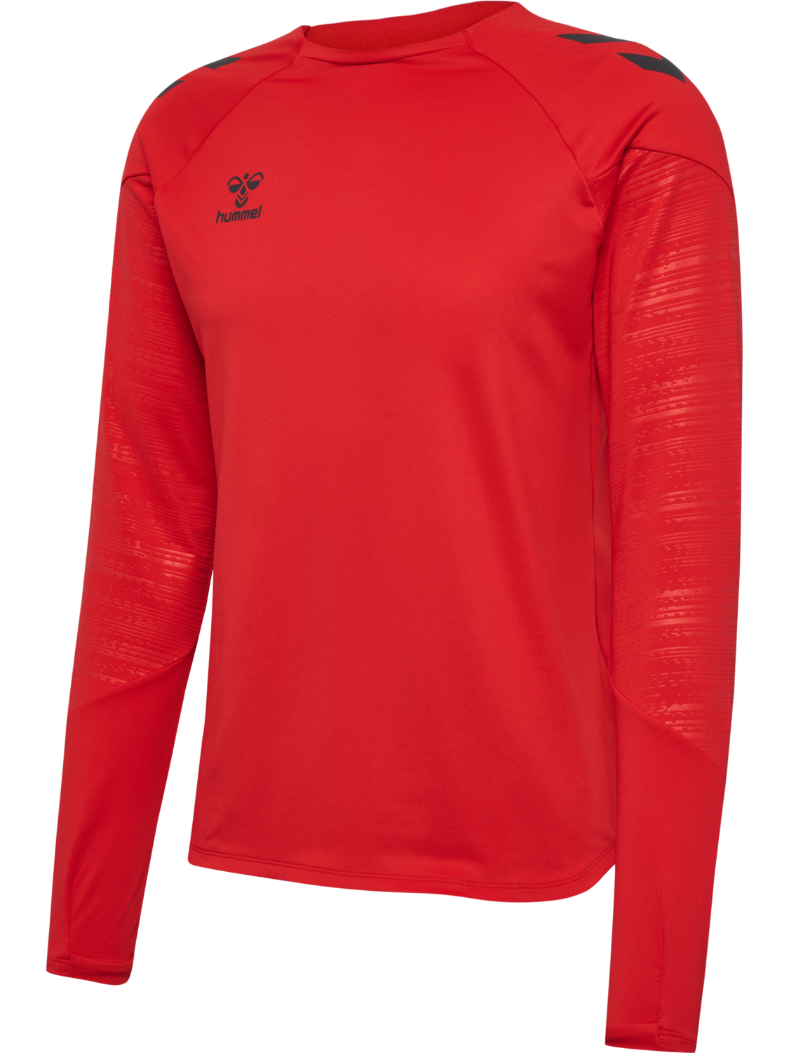 hmlPRO TRAINING CREW SWEAT, TRUE RED, packshot