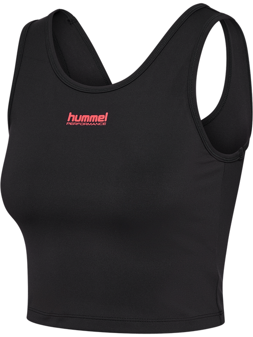 hmlHIIT INTENSITY W TOP, BLACK, packshot