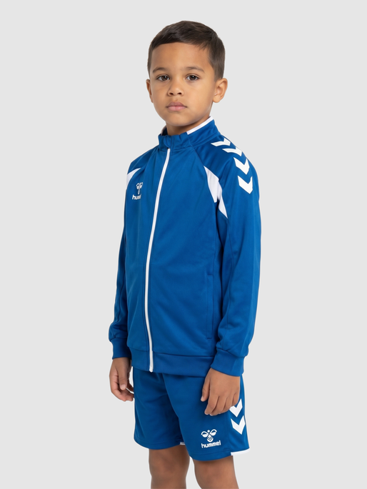 hmlCORE 2.0 TRACK ZIP JACKET KIDS, TRUE BLUE/WHITE, model