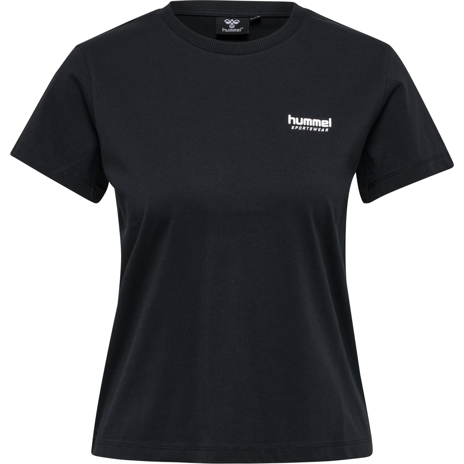 hmlLGC KRISTY SHORT T-SHIRT, BLACK, packshot