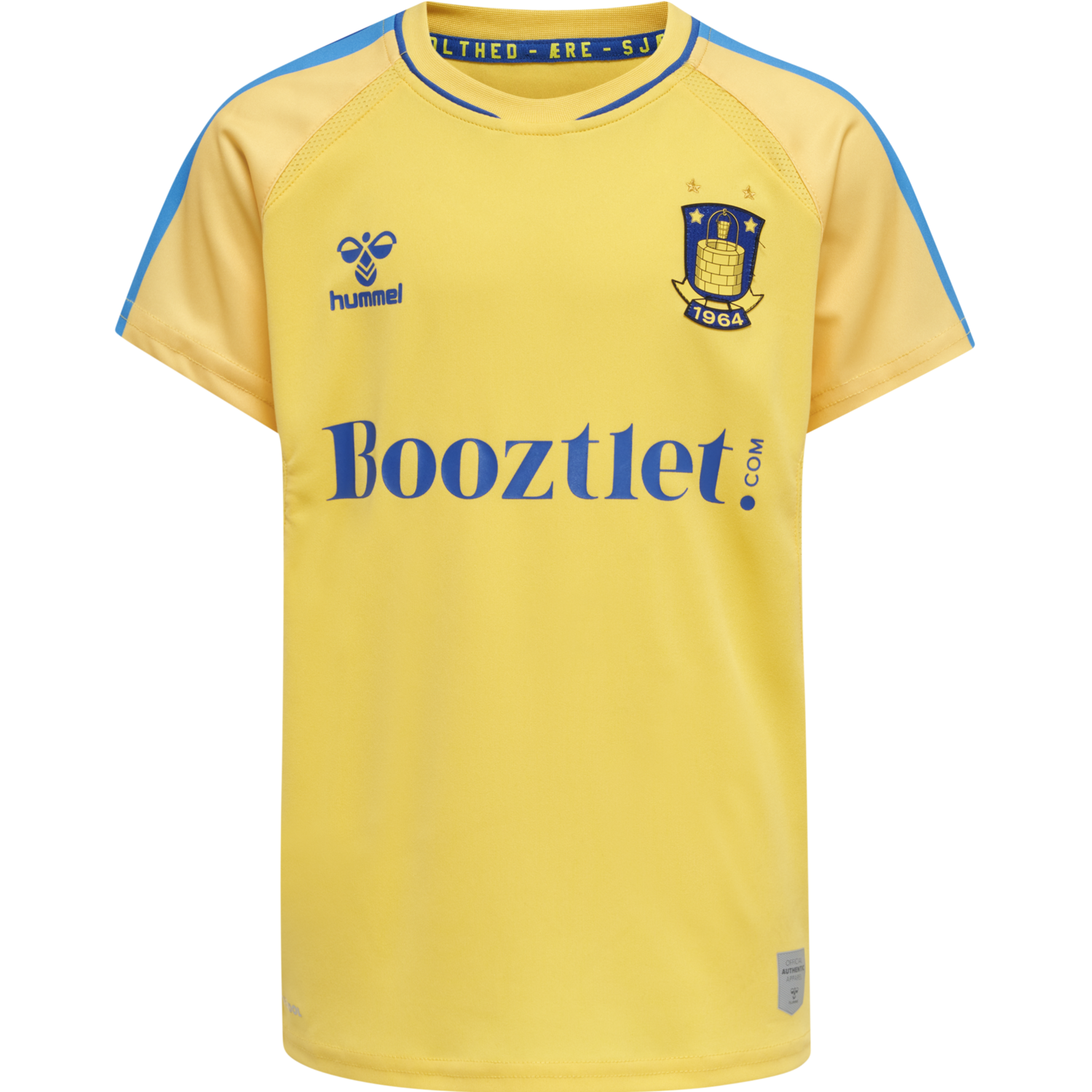 BR&Oslash;NDBY 21/22 HOME JERSEY S/S KIDS, 5102, packshot