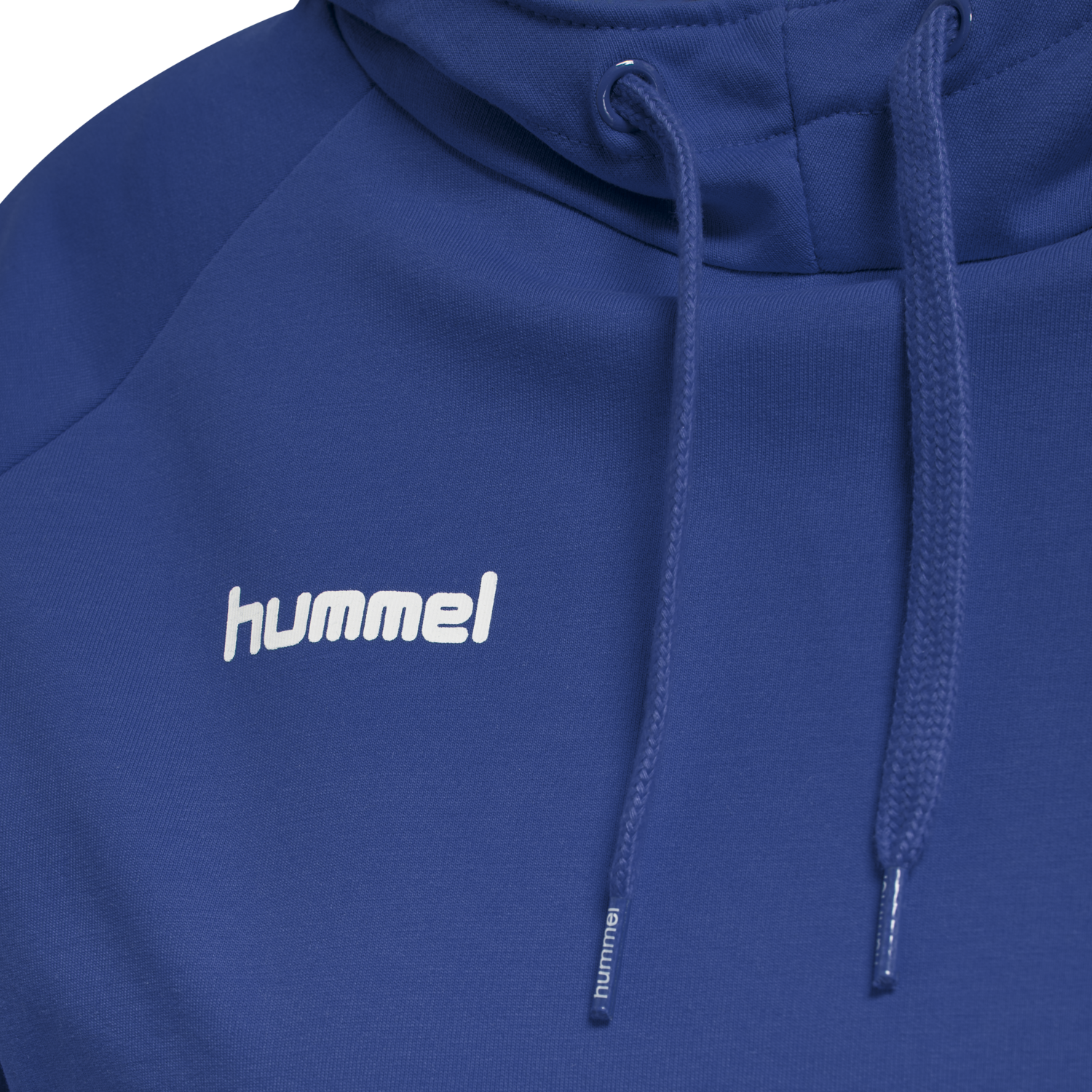 HMLGO COTTON HOODIE WOMAN, TRUE BLUE, packshot