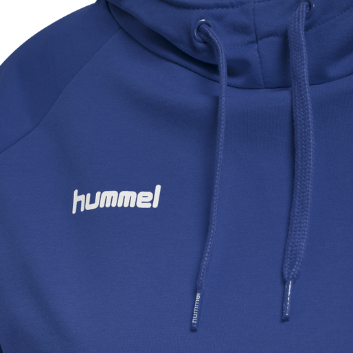 HMLGO COTTON HOODIE WOMAN, TRUE BLUE, packshot