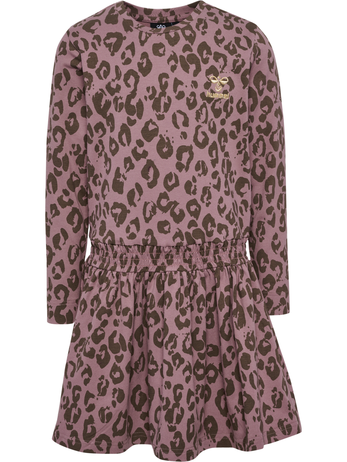 hmlMUSSE DRESS L/S, TWILIGHT MAUVE, packshot