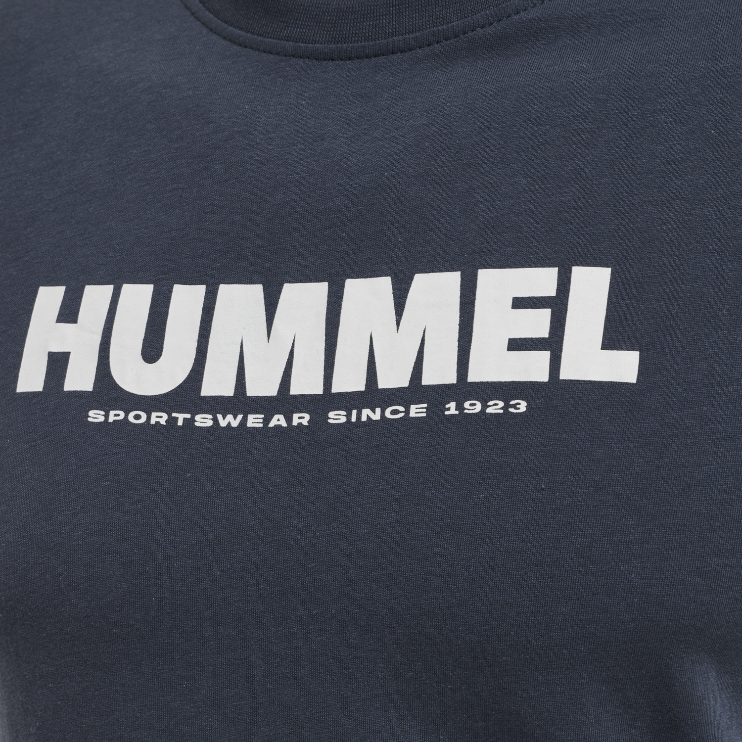 hmlLEGACY 2-PACK T-SHIRT, GREY MELANGE/BLUE NIGHTS, packshot