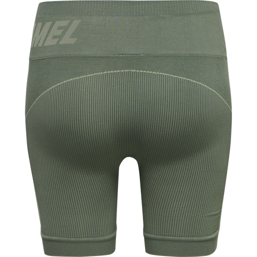 hmlTE CHRISTEL SEAMLESS SHORTS, LILY PAD, packshot