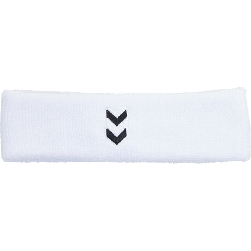 HUMMEL CHEVRON HEADBAND, WHITE, packshot