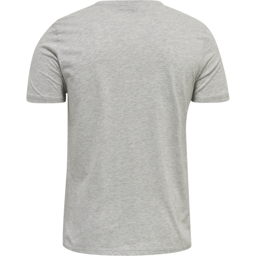 hmlLEGACY 2-PACK T-SHIRT, GREY MELANGE/BLUE NIGHTS hmlLEGACY 2-PACK T-SHIRT, GREY MELANGE/BLUE NIGHTS, packshot