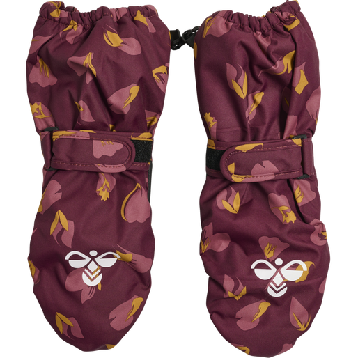 hmlPOP MITTENS, WINDSOR WINE, packshot