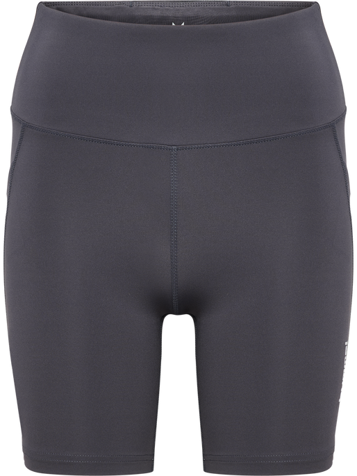 hmlPULSE HIGH WAIST SHORT TIGHTS, BLACKENED PEARL, packshot