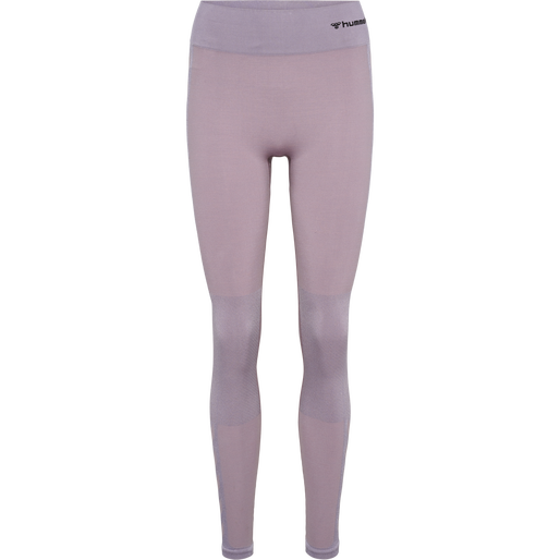 hmlCLEA SEAMLESS MID WAIST TIGHTS, NIRVANA MELANGE, packshot