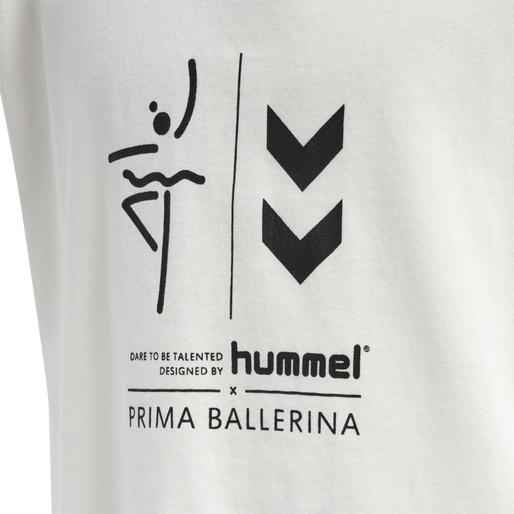 hmlPRIMA BEE T-SHIRT S/S, MARSHMALLOW hmlPRIMA BEE T-SHIRT S/S, MARSHMALLOW, packshot