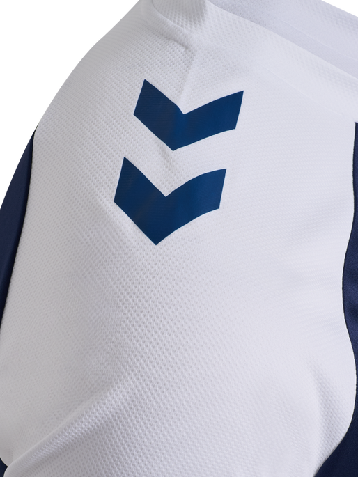 hmlMATCH LEAGUE JERSEY S/S, MARINE/WHITE, packshot