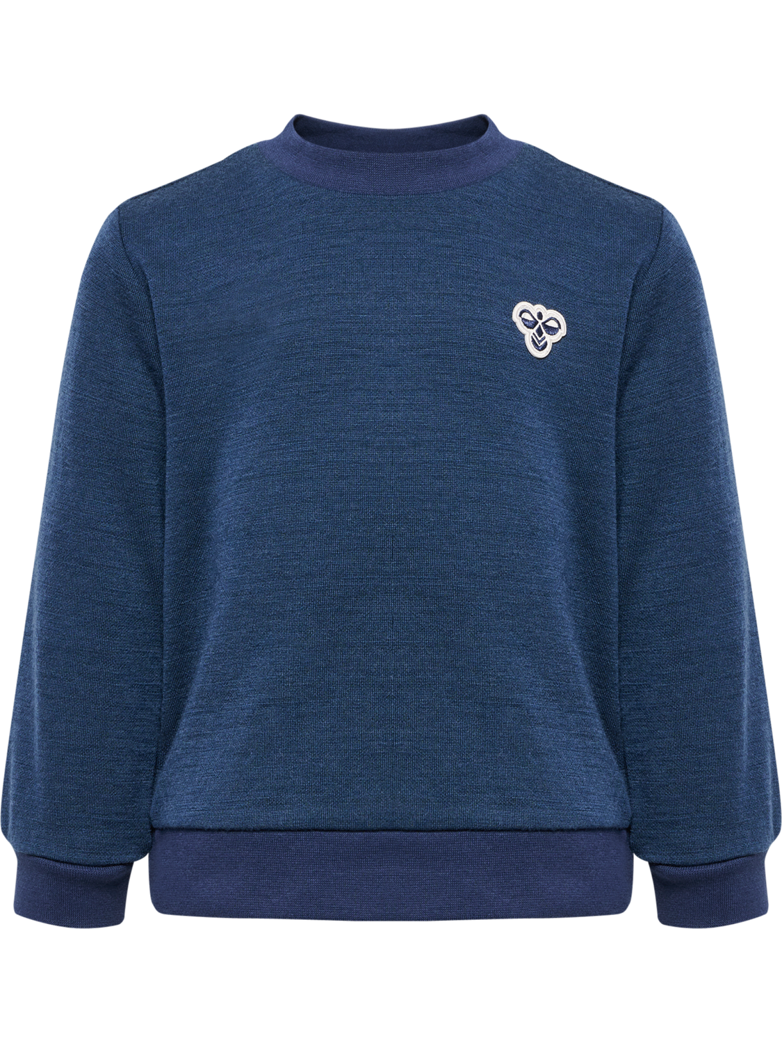 hmlMINI WOOL SWEATSHIRT BEE, DRESS BLUES, packshot