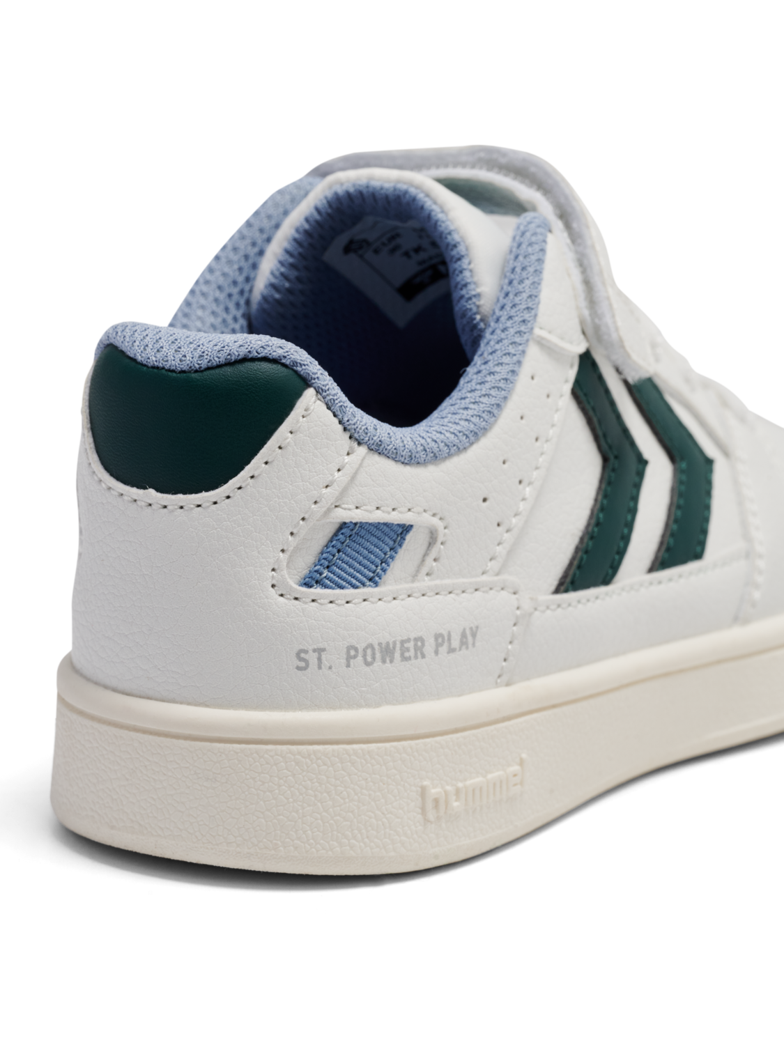 ST POWER PLAY JR, WHITE/GREEN, packshot