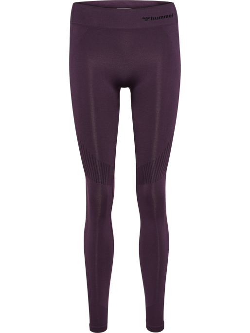 hmlMT SHAPING SEAMLESS MW TIGHTS, PLUM PERFECT hmlMT SHAPING SEAMLESS MW TIGHTS, PLUM PERFECT, packshot