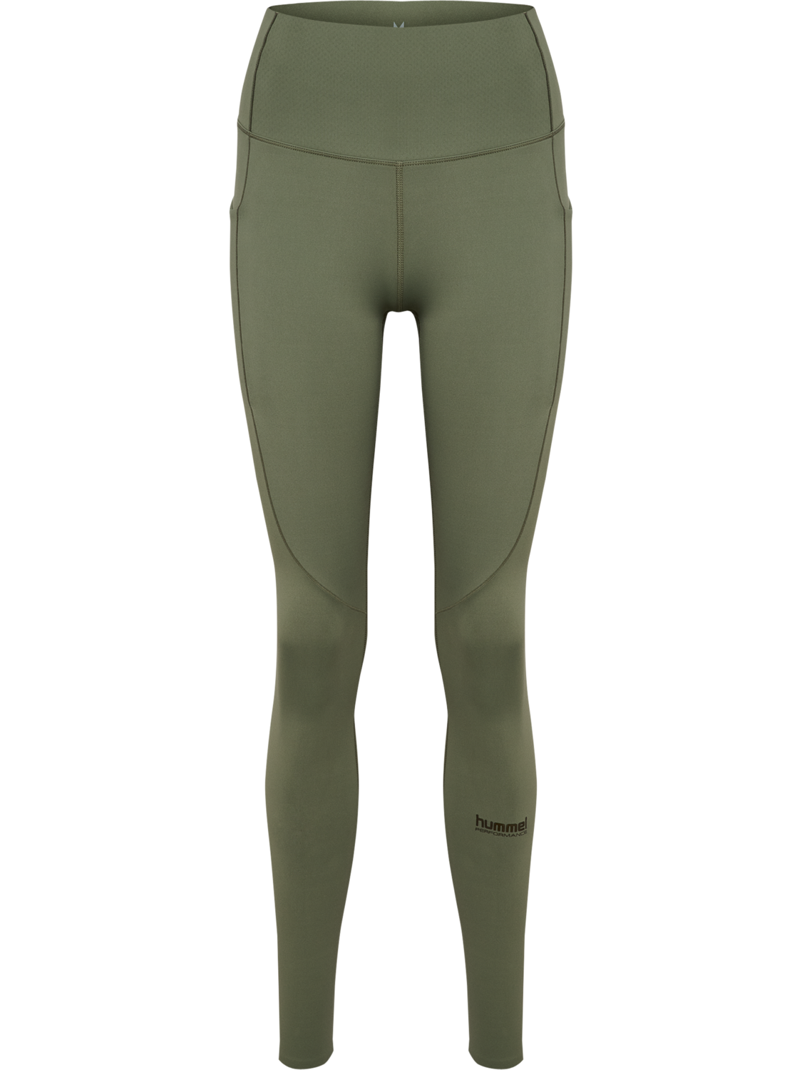 hmlHIIT INTENSITY HIGH WAIST TIGHTS, DEEP LICHEN GREEN, packshot