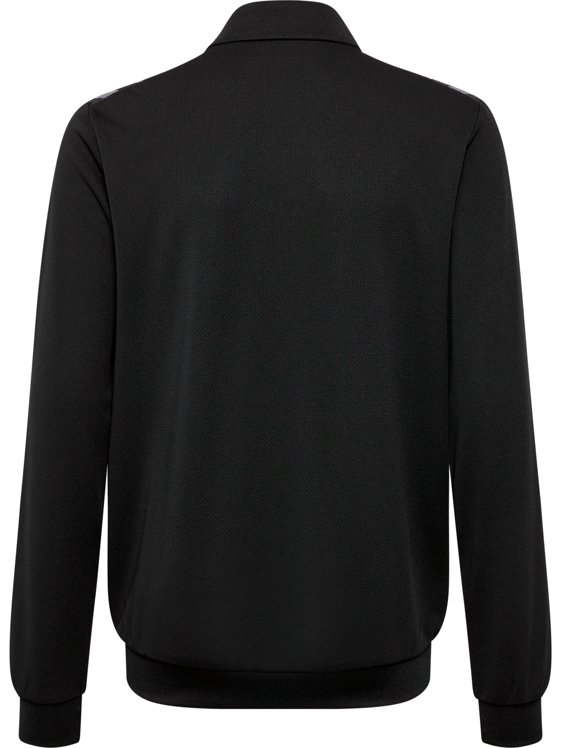 hmlAUTHENTIC PL ZIP JACKET KIDS, BLACK, packshot