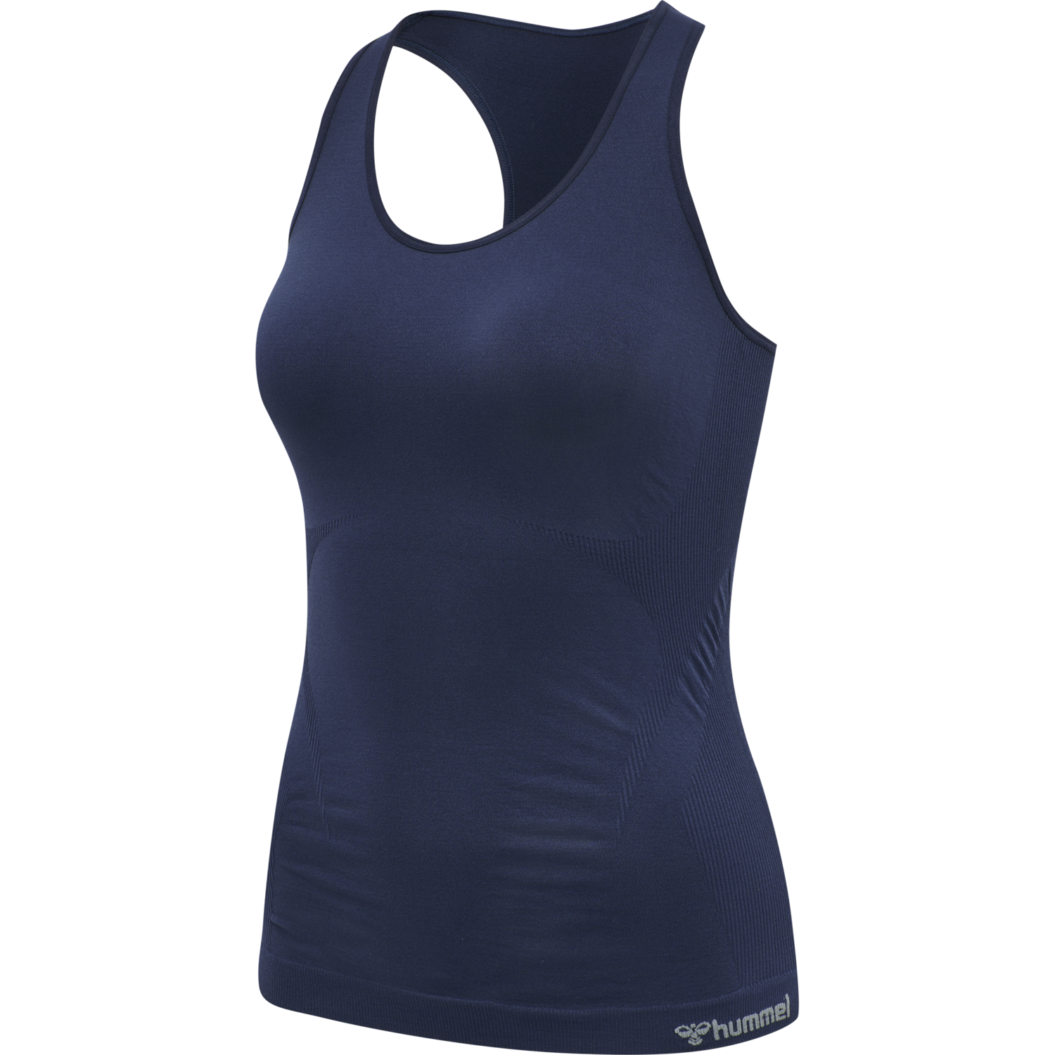 hmlTIF SEAMLESS TOP, BLACK IRIS, packshot