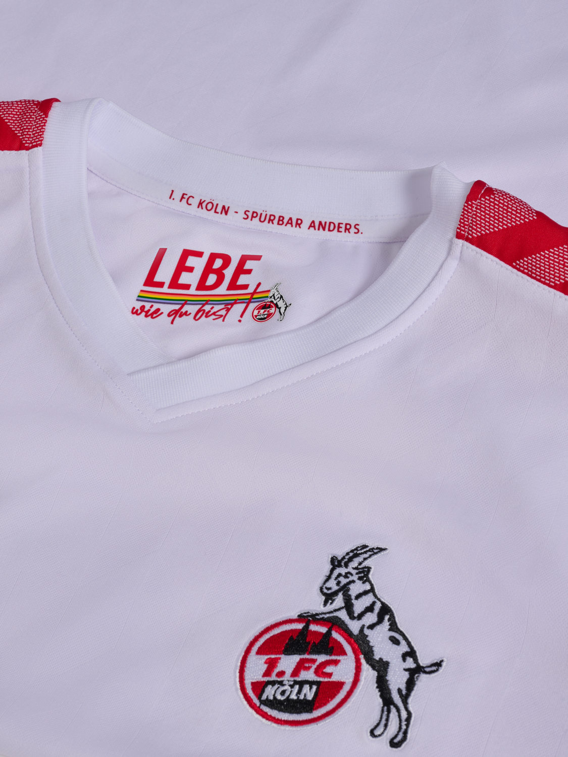 1FCK 23/24 HOME JERSEY S/S, WHITE/TRUE RED, packshot