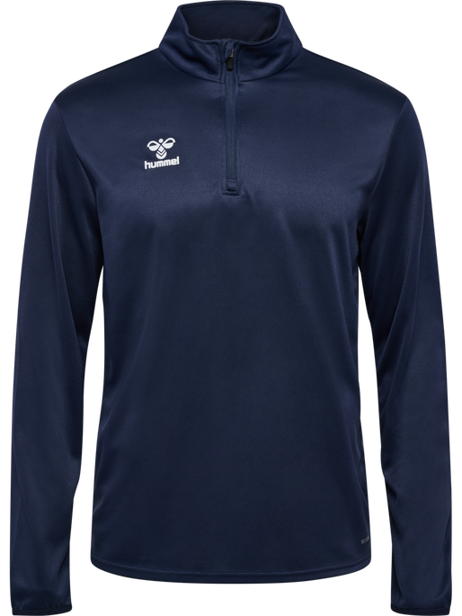 hmlESSENTIAL HALF-ZIP, MARINE, packshot