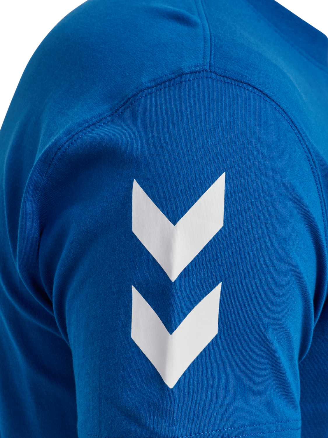 hmlGO 2.0 CHEVRON T-SHIRT S/S, TRUE BLUE, packshot
