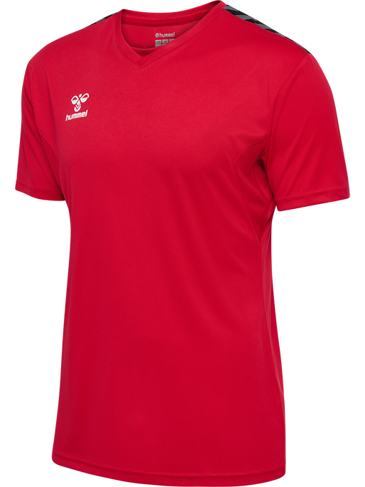 hmlAUTHENTIC PL JERSEY S/S, TRUE RED, packshot