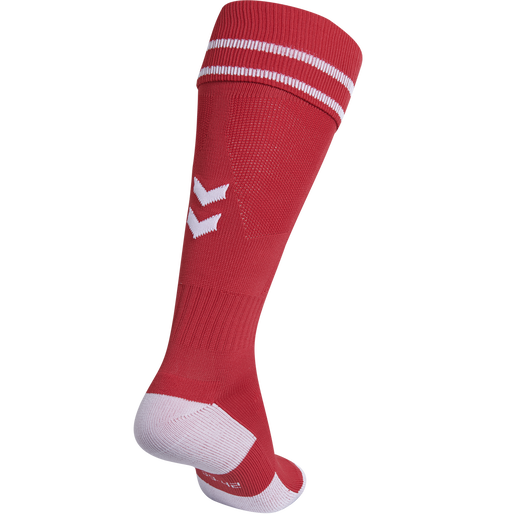 ELEMENT FOOTBALL SOCK , TRUE RED/WHITE, packshot