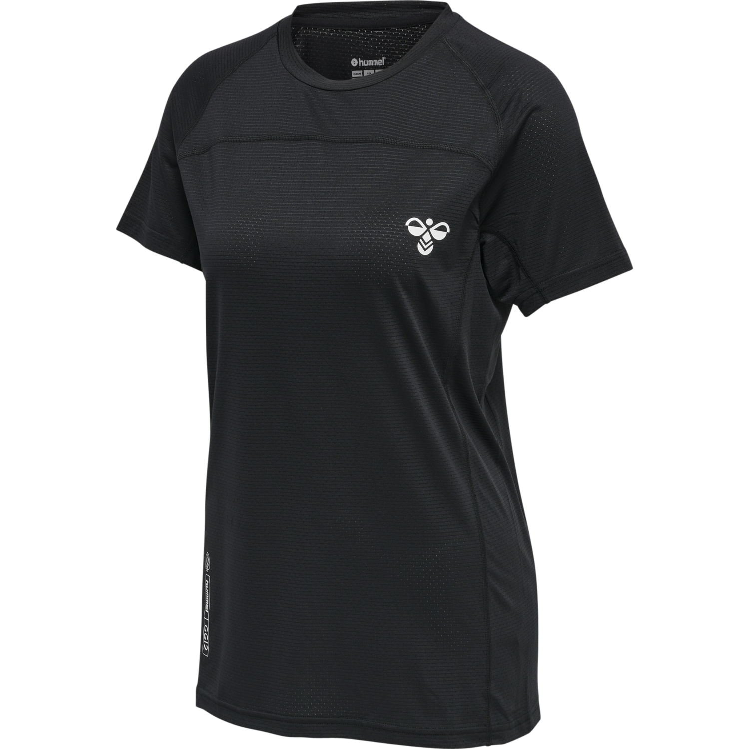 hmlGG12 TRAINING TEE WOMAN, BLACK, packshot