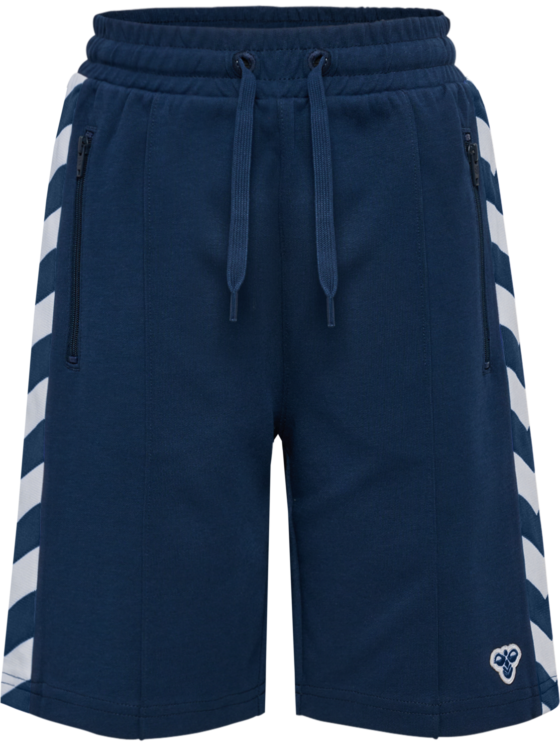 hmlJR ARCHIVE REGULAR POLY SHORTS, DRESS BLUES, packshot
