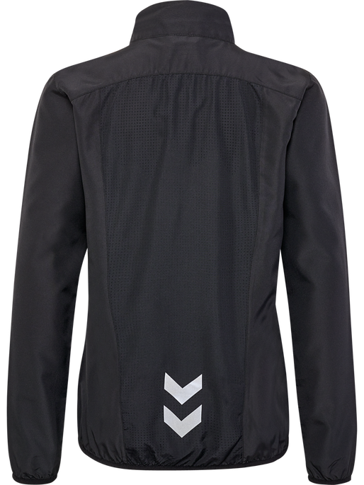 hmlRUN JACKET WOMAN, BLACK hmlRUN JACKET WOMAN, BLACK, packshot