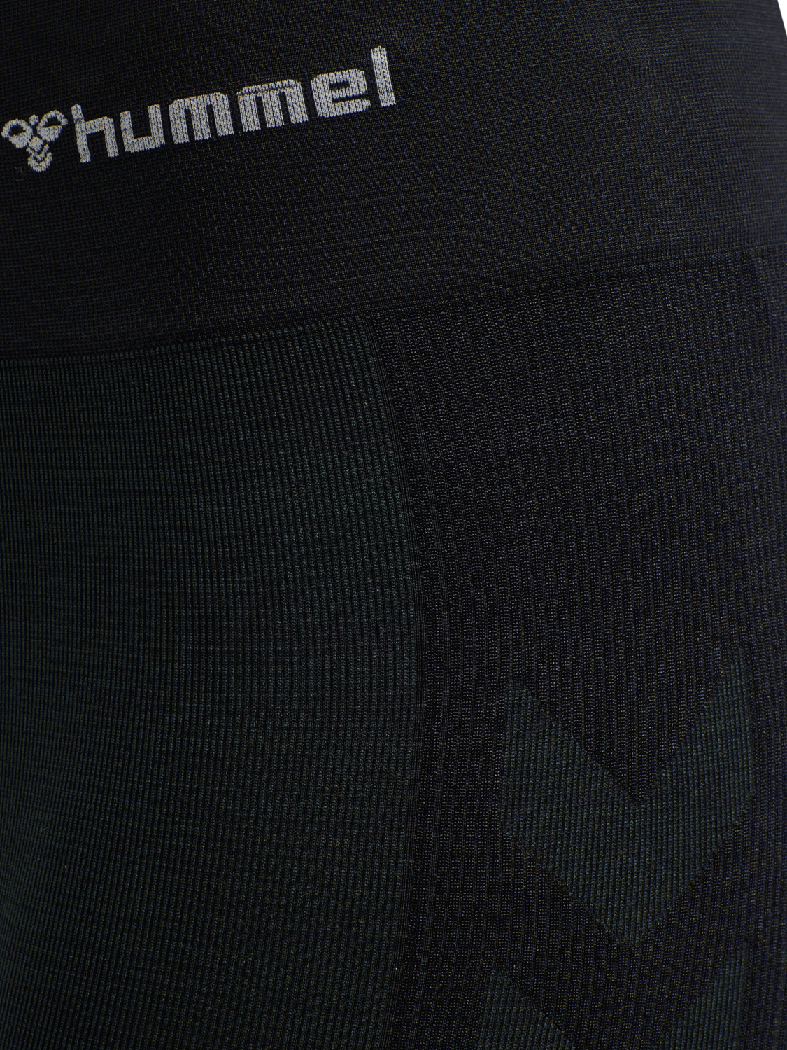 hmlCLEA SEAMLESS CYCLING SHORTS, BLACK MELANGE, packshot