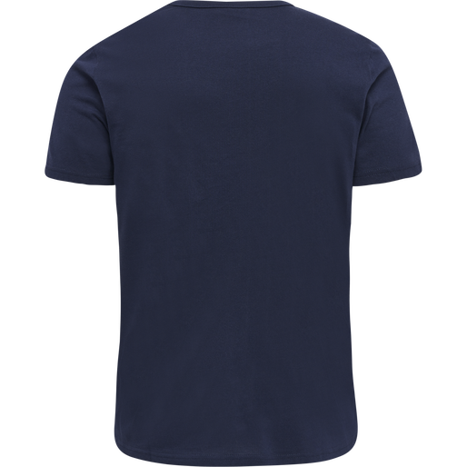 hmlIC DAYTON T-SHIRT, PEACOAT, packshot