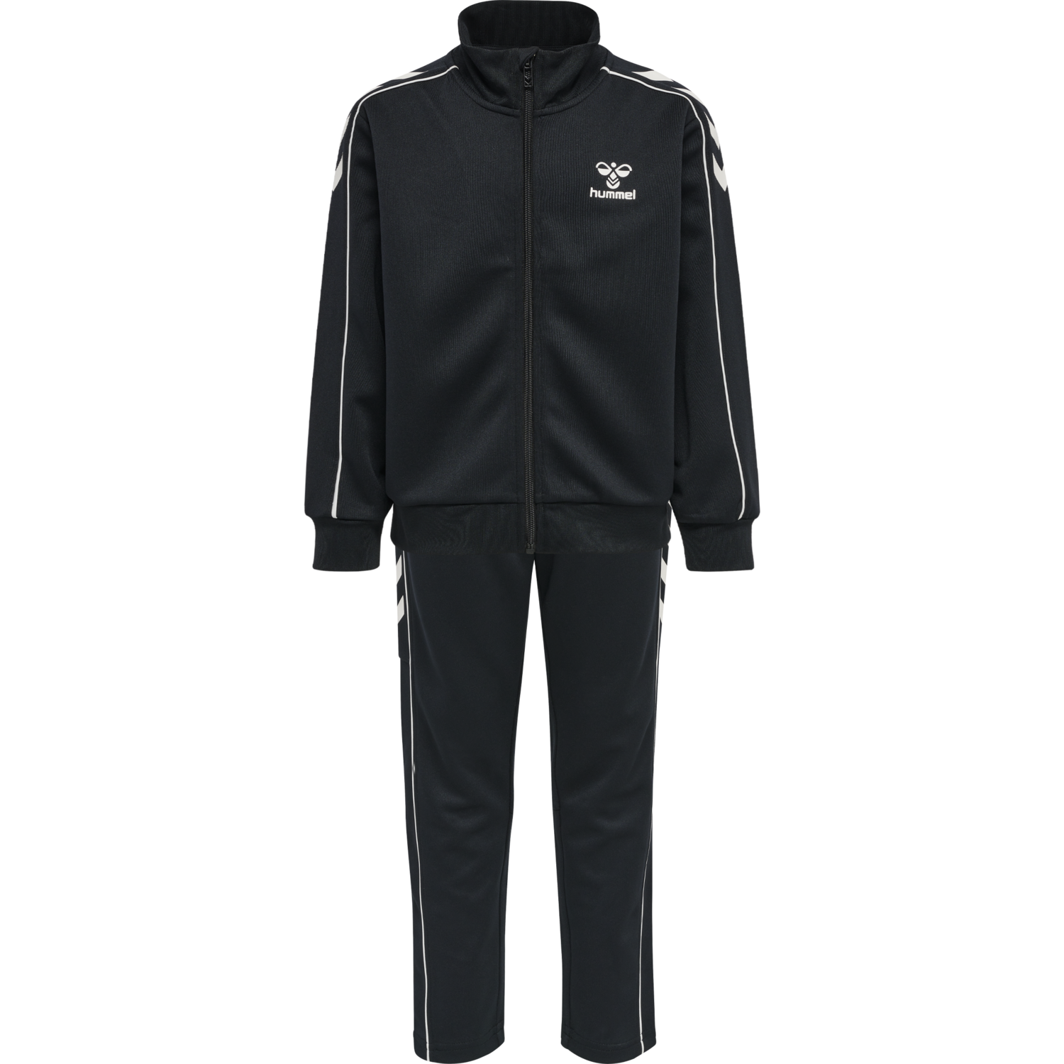 hmlTRACK TRACKSUIT, BLACK, packshot