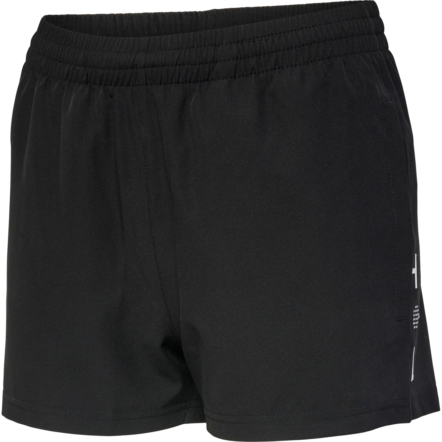 hmlCOURT WOVEN SHORTS WOMAN, BLACK, packshot