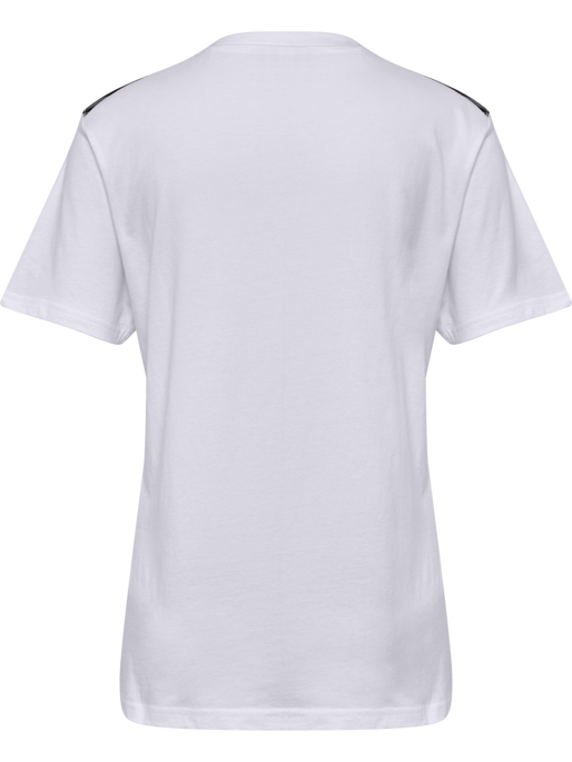 hmlAUTHENTIC CO T-SHIRT S/S WOMAN, WHITE, packshot