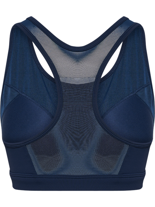 hmlPULSE MEDIUM SUPPORT BRA, DRESS BLUES, packshot