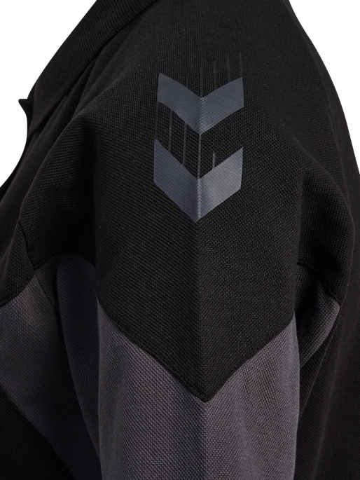 hmlTRAVEL POLO WOMAN, BLACK, packshot