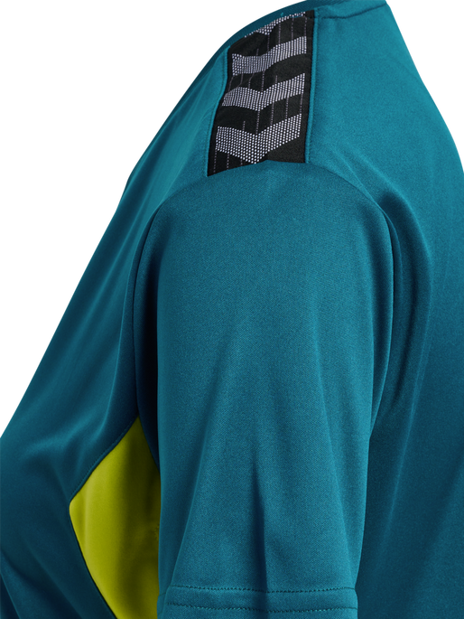 hmlAUTHENTIC PL JERSEY S/S WOMAN, BLUE CORAL/SULPHUR SPRING, packshot