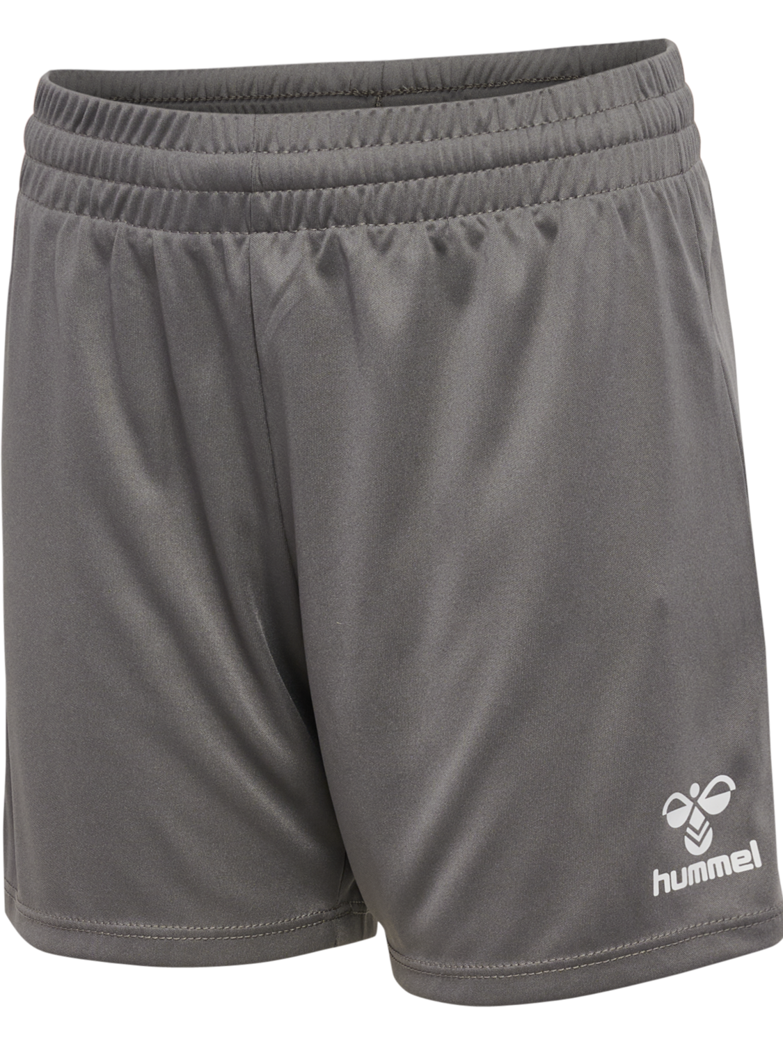 hmlESSENTIAL SHORTS KIDS, STEEL GRAY, packshot
