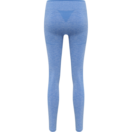 hmlMT UNA SEAMLESS MID WAIST TIGHTS, MARINA MELANGE, packshot