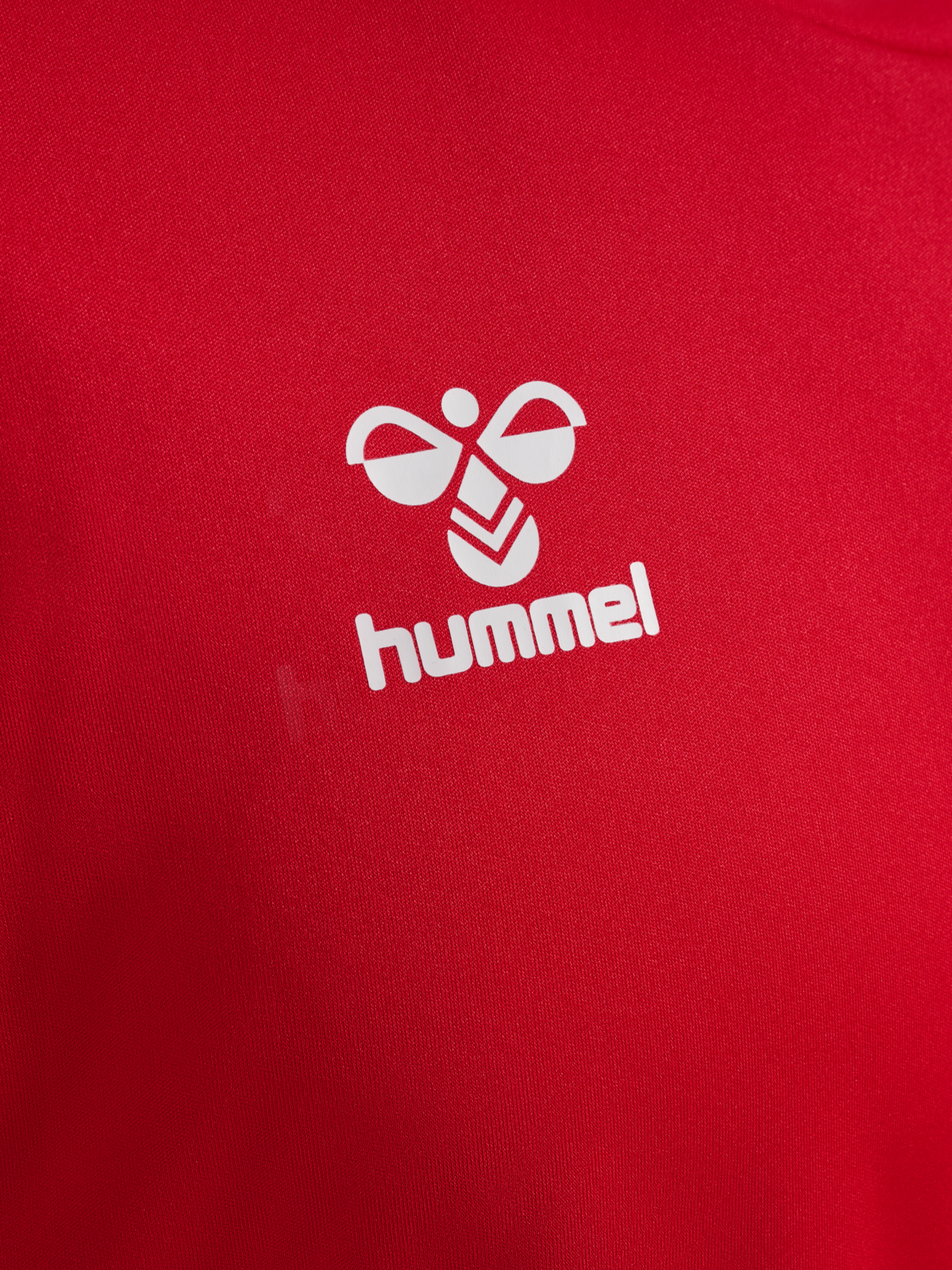 hmlESSENTIAL JERSEY S/S, TRUE RED, packshot