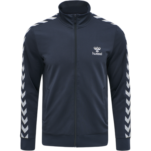 hmlNATHAN 2.0 ZIP JACKET, BLUE NIGHTS hmlNATHAN 2.0 ZIP JACKET, BLUE NIGHTS, packshot