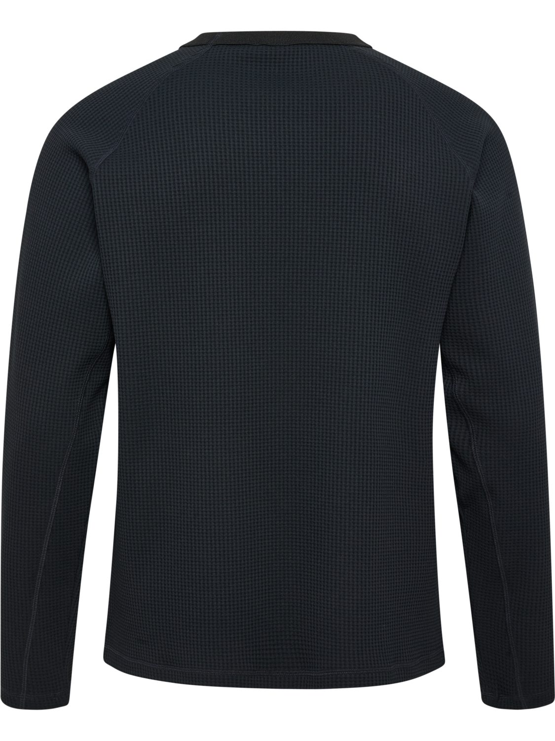 hmlMOMENTUM CREWNECK, BLACK, packshot
