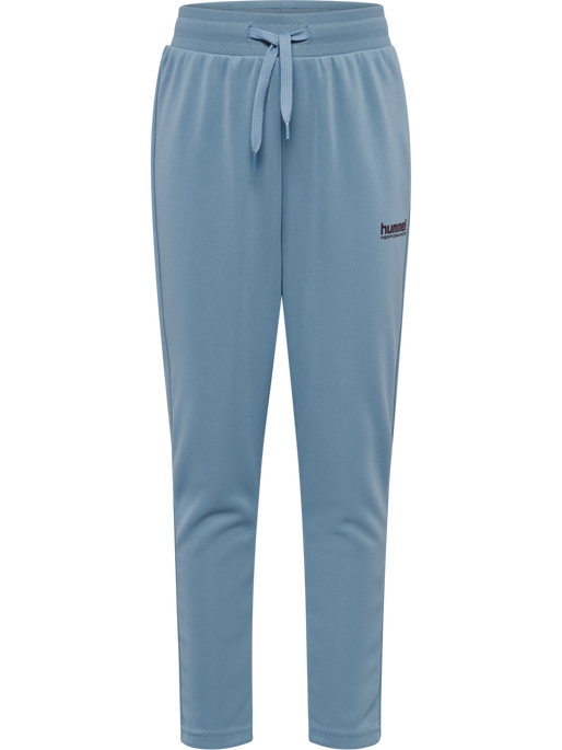 hmlJR TRACKSUIT, FADED DENIM/VINEYARD WINE, packshot