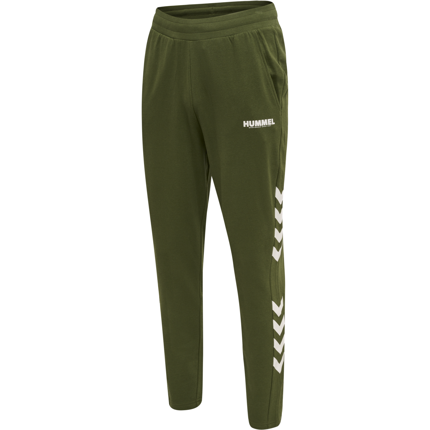 hmlLEGACY TAPERED PANTS, RIFLE GREEN, packshot