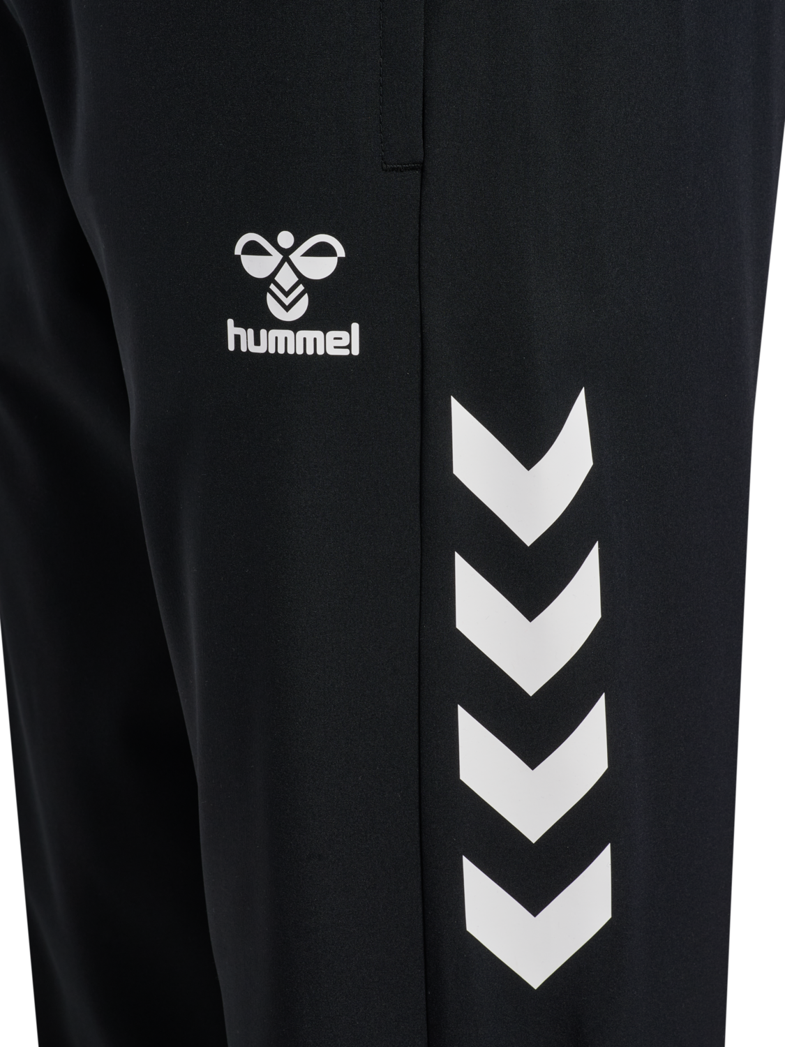 hmlCORE 2.0 WOVEN PANTS, BLACK/WHITE, packshot