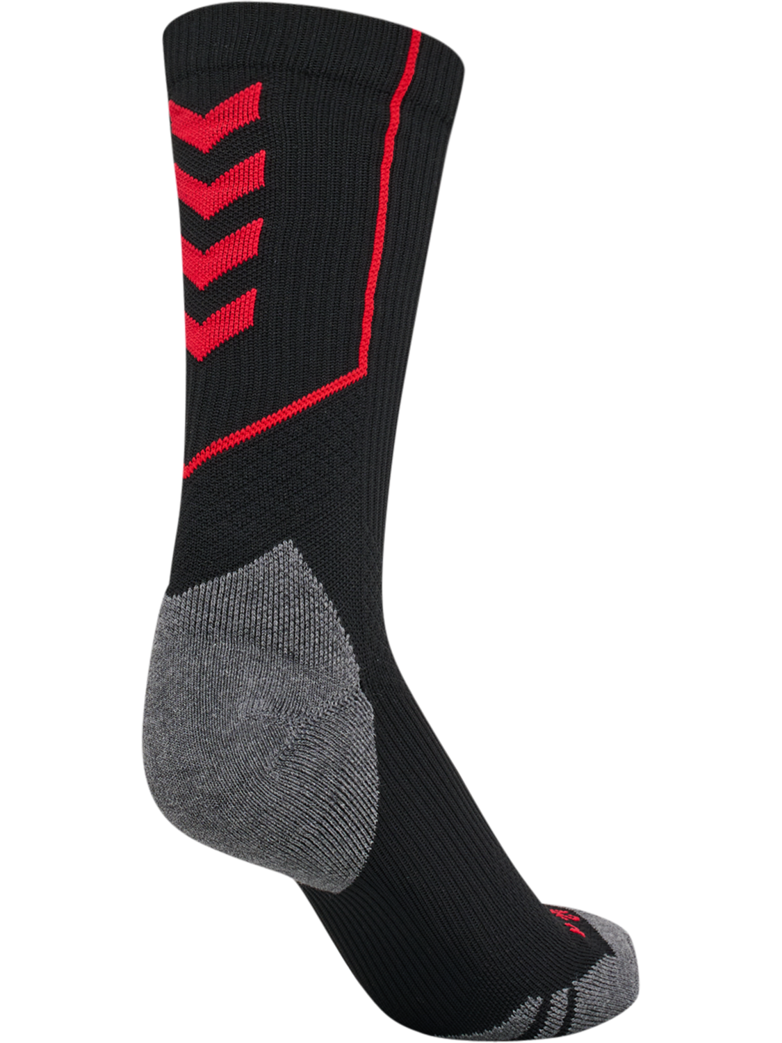 hmlPRO TRAINING SOCKS LOW, BLACK/TRUE RED, packshot