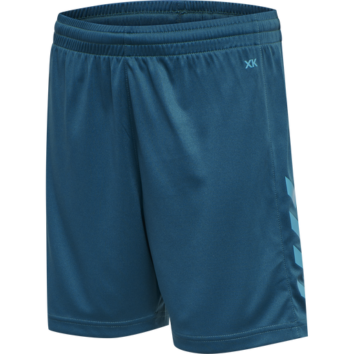 hmlCORE XK POLY SHORTS KIDS, BLUE CORAL, packshot